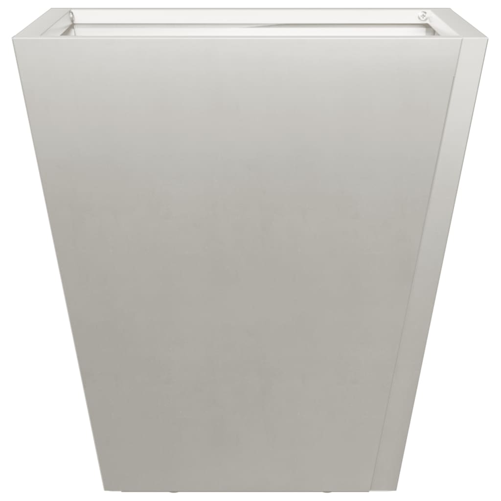 vidaXL Garden Planters 30x30x30 cm 2 pcs Stainless Steel