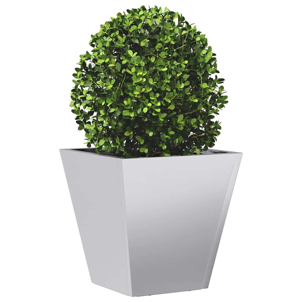 Garden Planter 30x30x30 cm Galvanised Steel