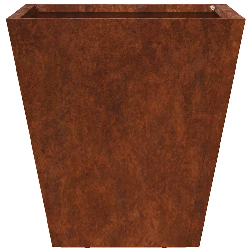 Garden Planter 30x30x30 cm Weathering Steel