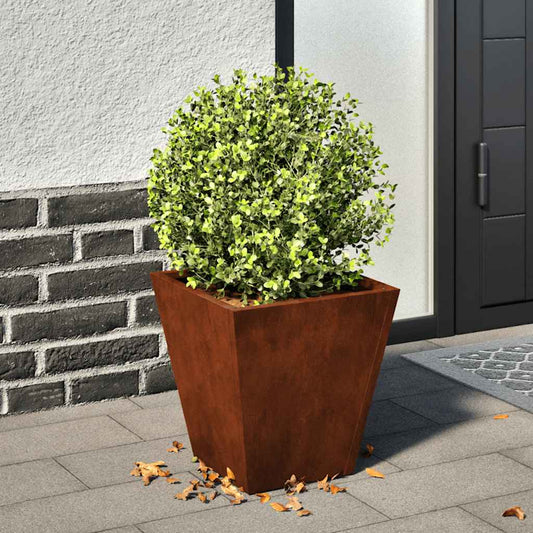 Garden Planter 30x30x30 cm Weathering Steel