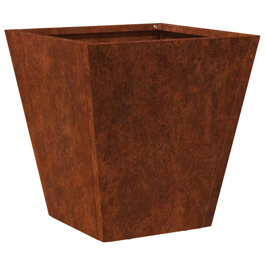 Garden Planters 2 pcs 30x30x30 cm Weathering Steel