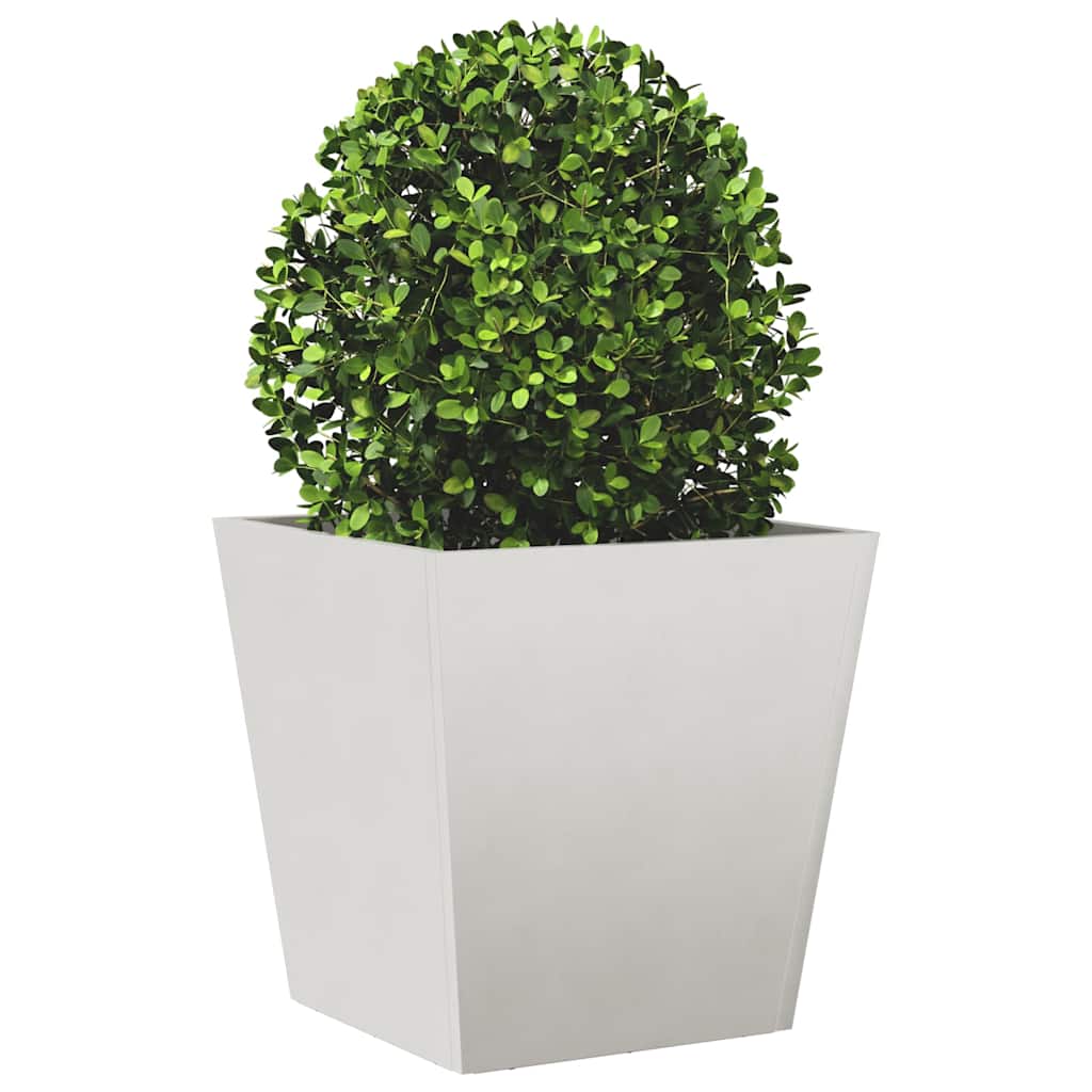 Garden Planters 40x40x40 cm 2 pcs Stainless Steel