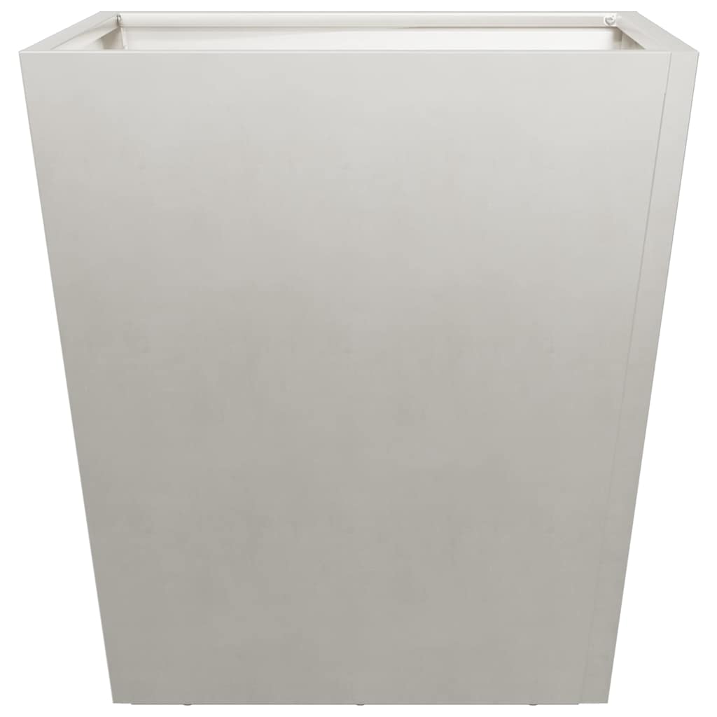 Garden Planters 40x40x40 cm 2 pcs Stainless Steel