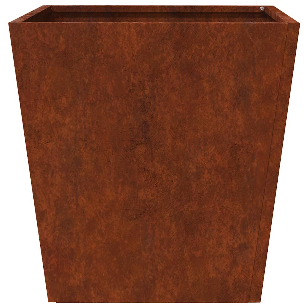 Garden Planter 40x40x40 cm Weathering Steel