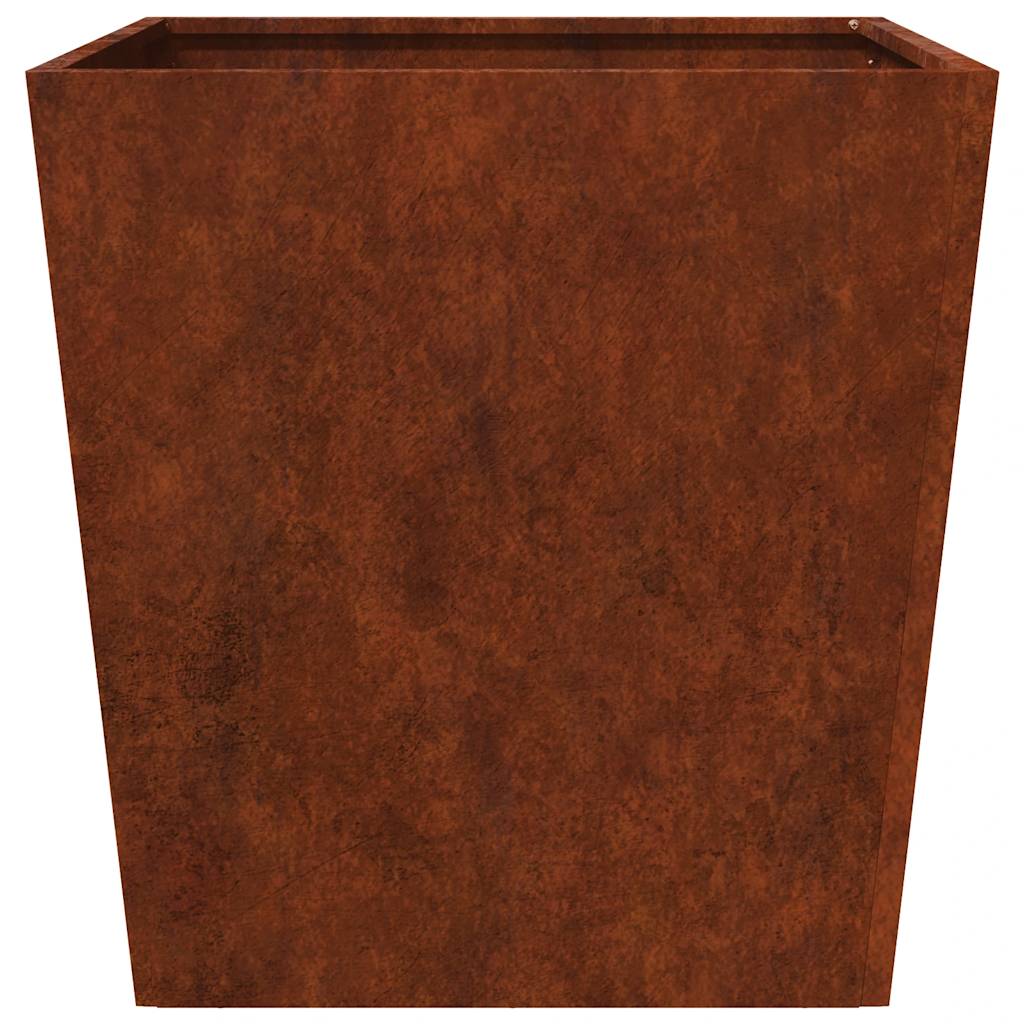Garden Planter 50x50x50 cm Weathering Steel