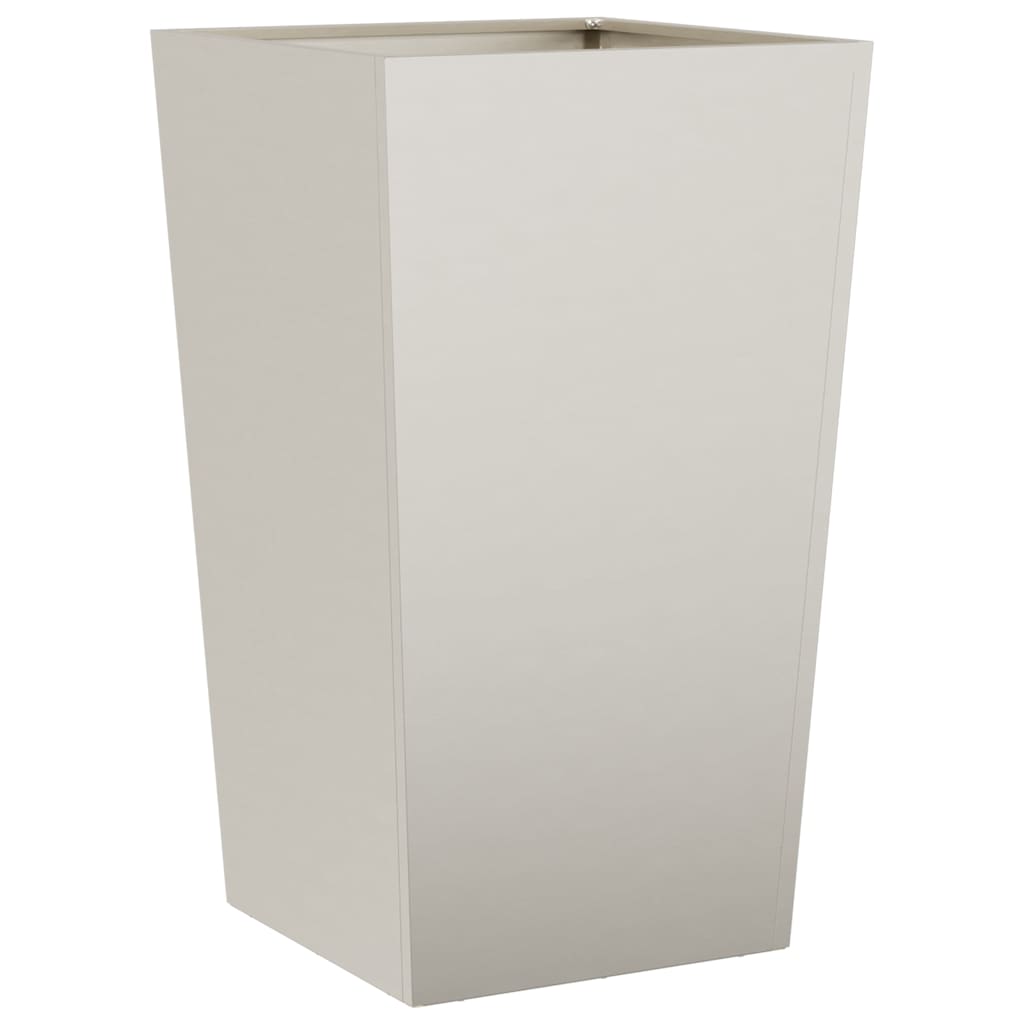 Garden Planter 45x45x75 cm Weathering Steel