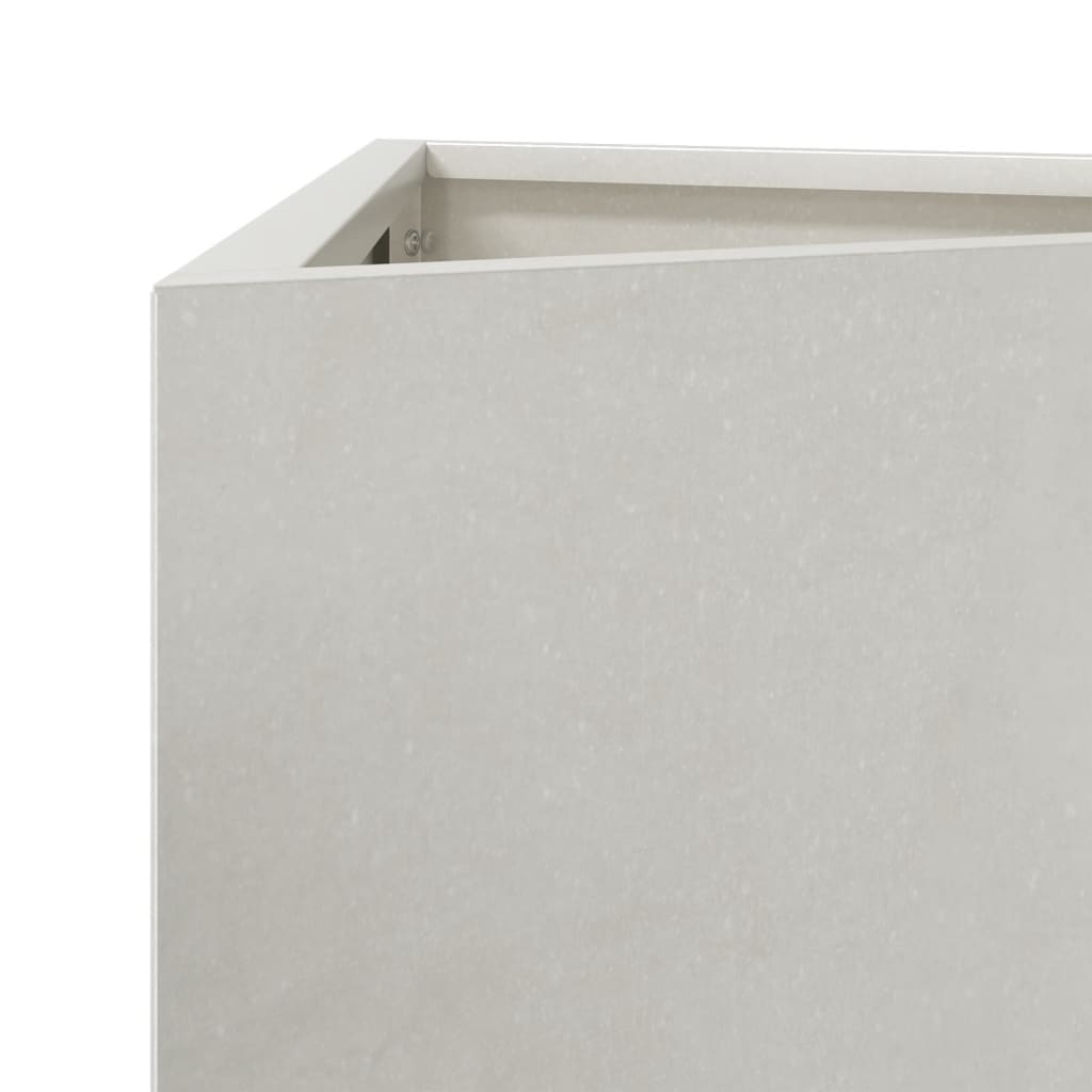 Garden Planter Triangular 30x26x75 cm Stainless Steel