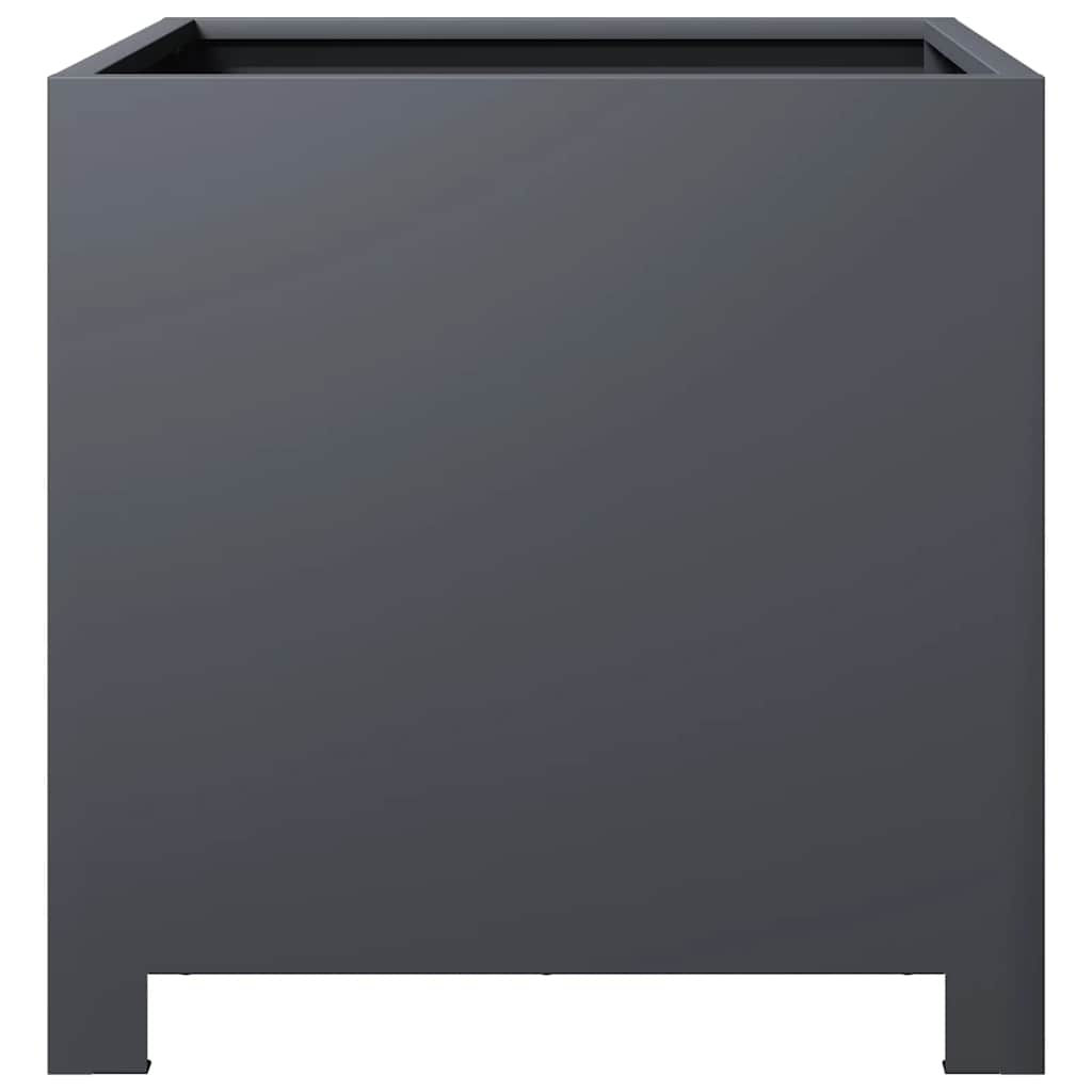 Garden Planter Anthracite 40x40x40 cm Steel