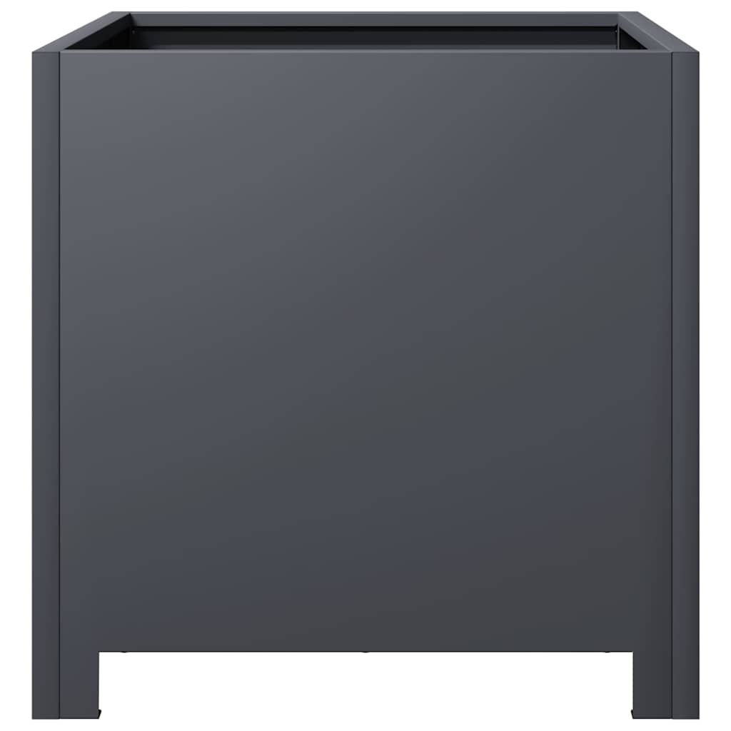 Garden Planter Anthracite 40x40x40 cm Steel