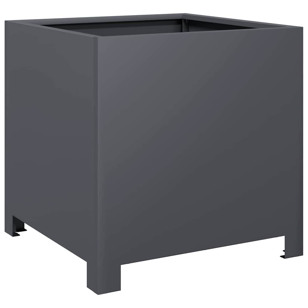 Garden Planter Anthracite 40x40x40 cm Steel