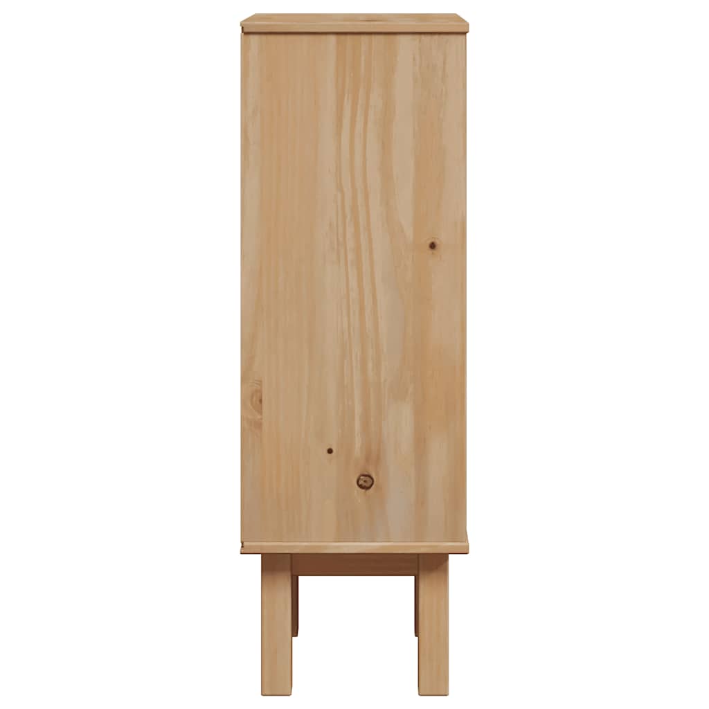 Bathroom Wall Cabinet "OTTA" 35x30x55 cm Solid Wood Pine
