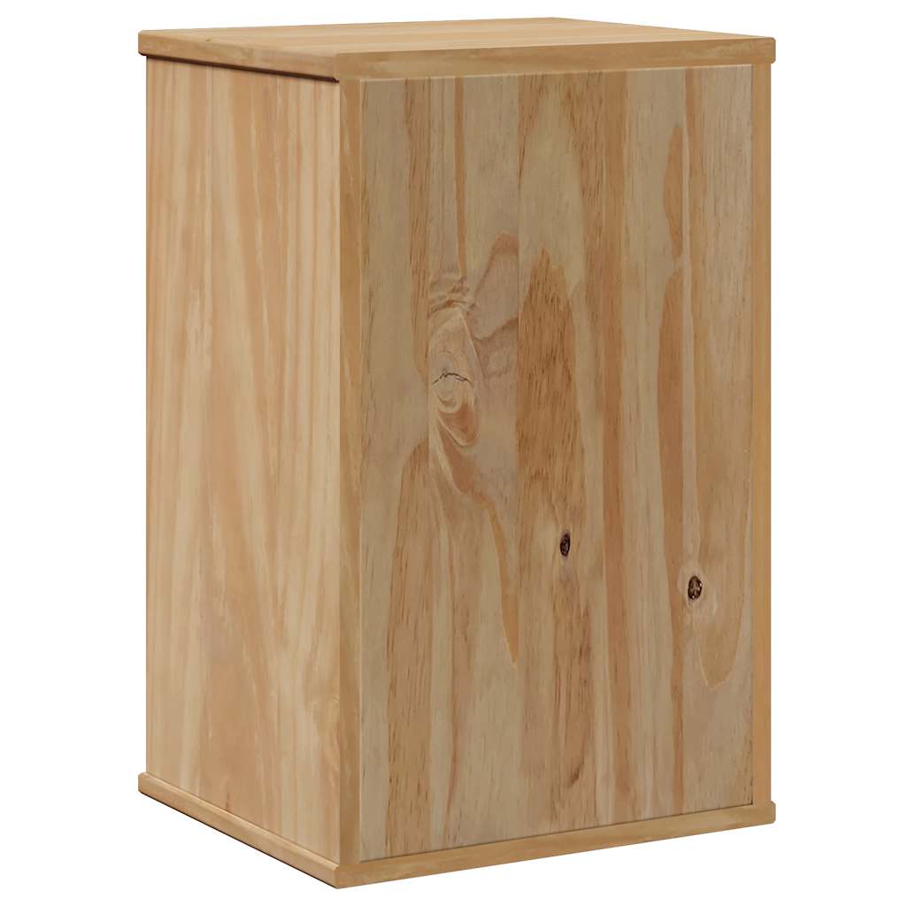 Bathroom Wall Cabinet "OTTA" 35x30x55 cm Solid Wood Pine