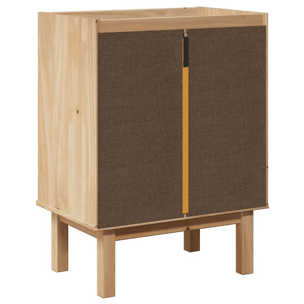 Bathroom Sink Cabinet "OTTA" 59x40x80 cm Solid Wood Pine