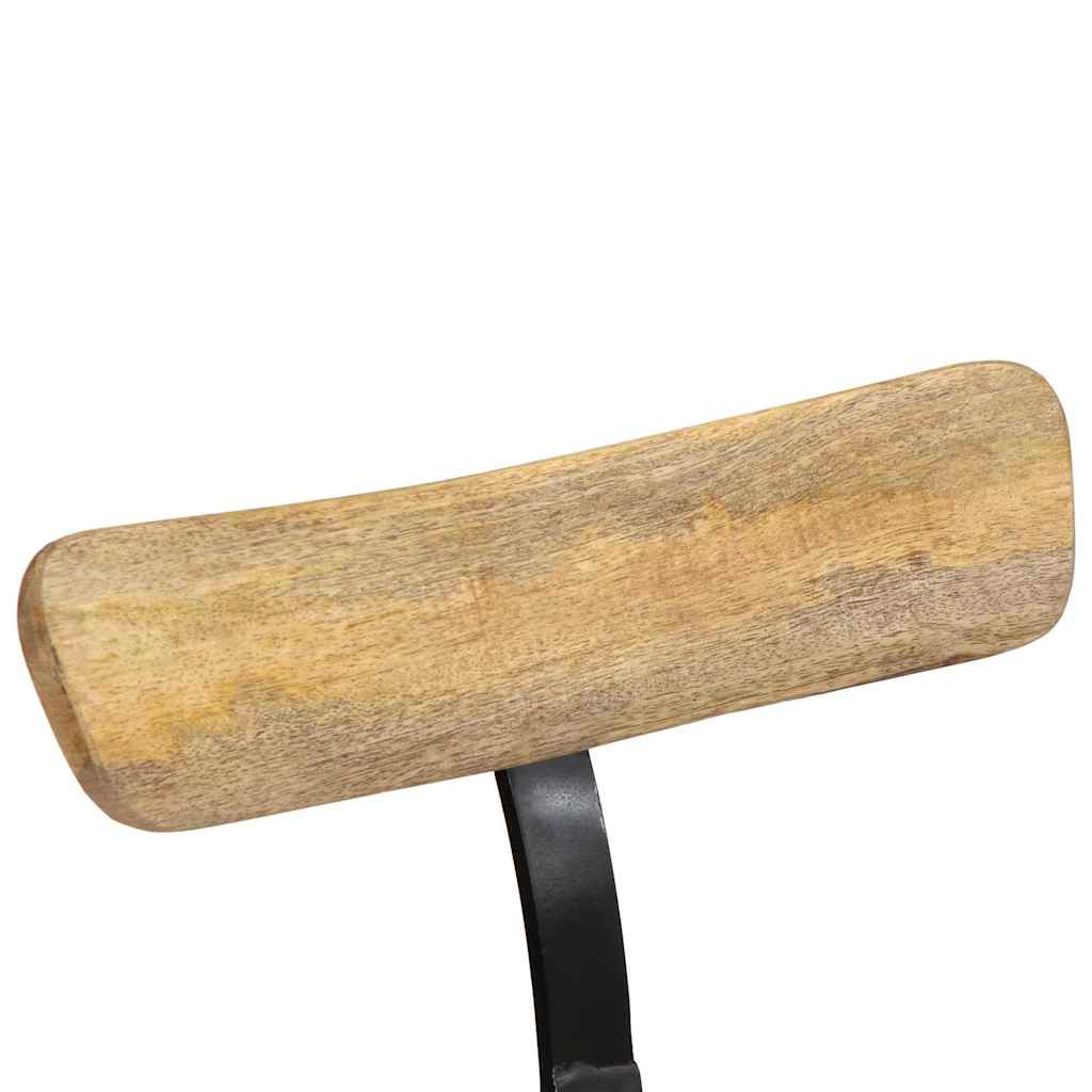 vidaXL Bar Stools 2 pcs 49x43x88 cm Solid Wood Mango