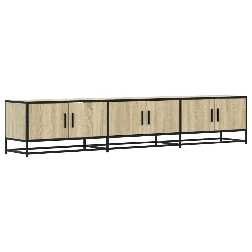 TV Cabinet Sonoma Oak 210x35x41 cm Engineered Wood