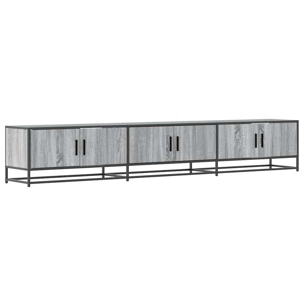 TV Cabinet Grey Sonoma 240x35x41 cm Engineered Wood
