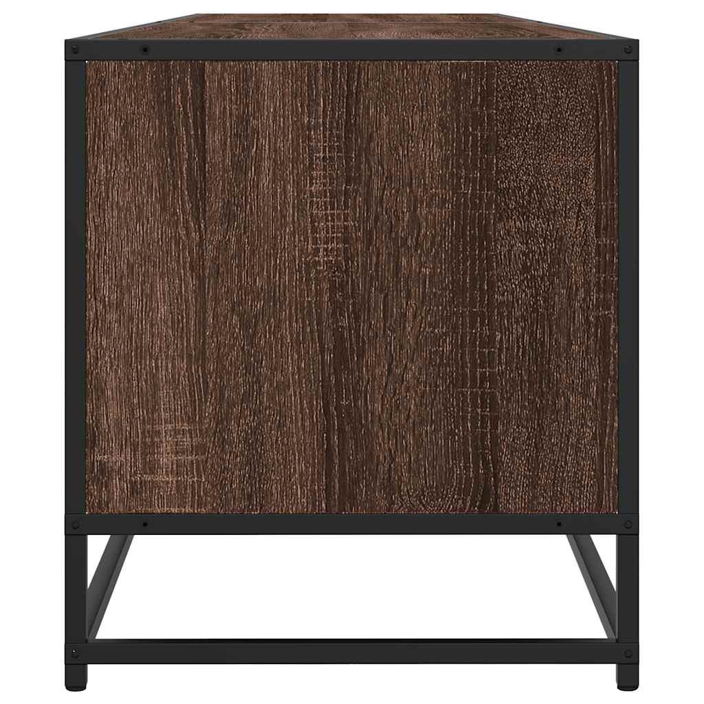 TV Cabinet Brown Oak 180,5x40x46 cm Engineered Wood