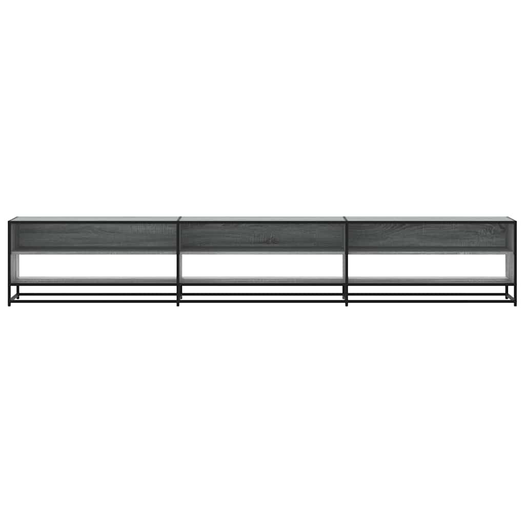 TV Cabinet Grey Sonoma 270x40x46 cm Engineered Wood