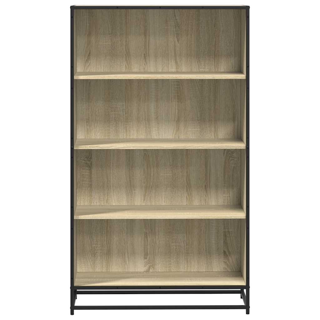 Bookcase Sonoma Oak 80,5x35x139 cm Engineered Wood