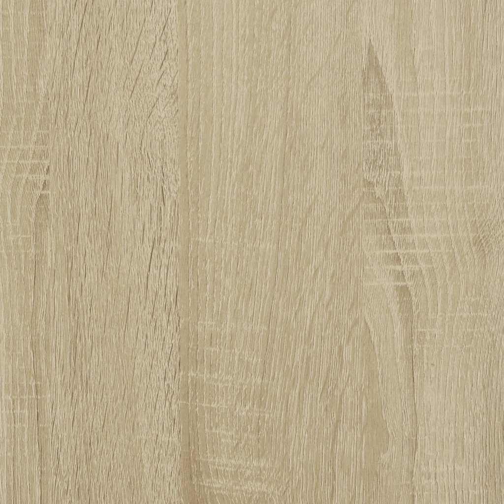 Bookcase Sonoma Oak 80,5x35x139 cm Engineered Wood