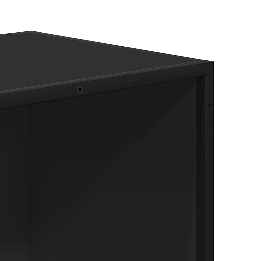 Bookcase Black 60x35x170,5 cm Engineered Wood