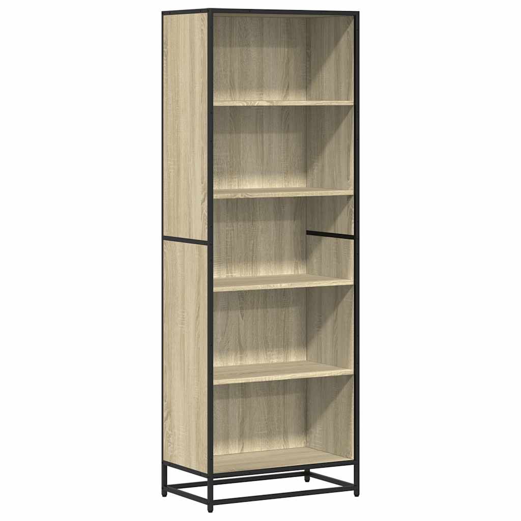 Bookcase Sonoma Oak 60x35x170,5 cm Engineered Wood