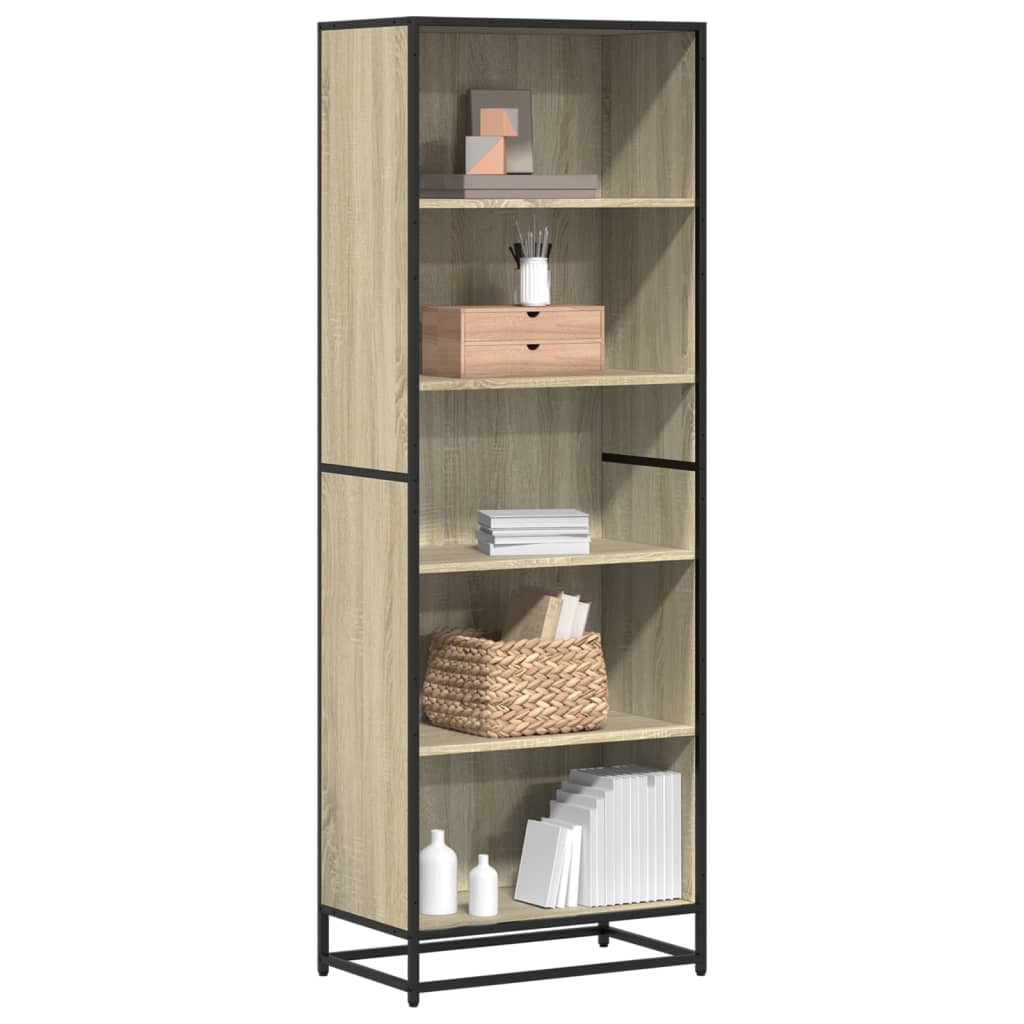 Bookcase Sonoma Oak 60x35x170,5 cm Engineered Wood
