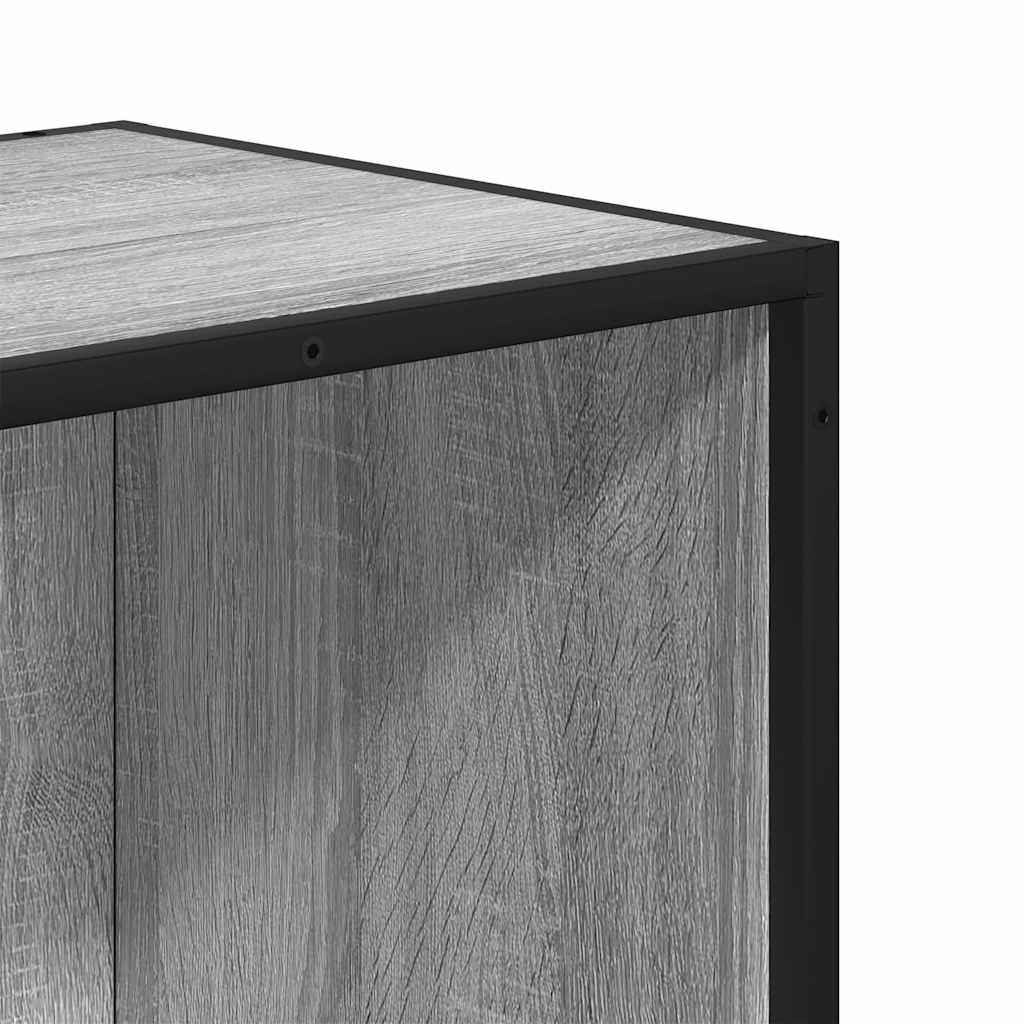 Bookcase Grey Sonoma 60x35x170,5 cm Engineered Wood