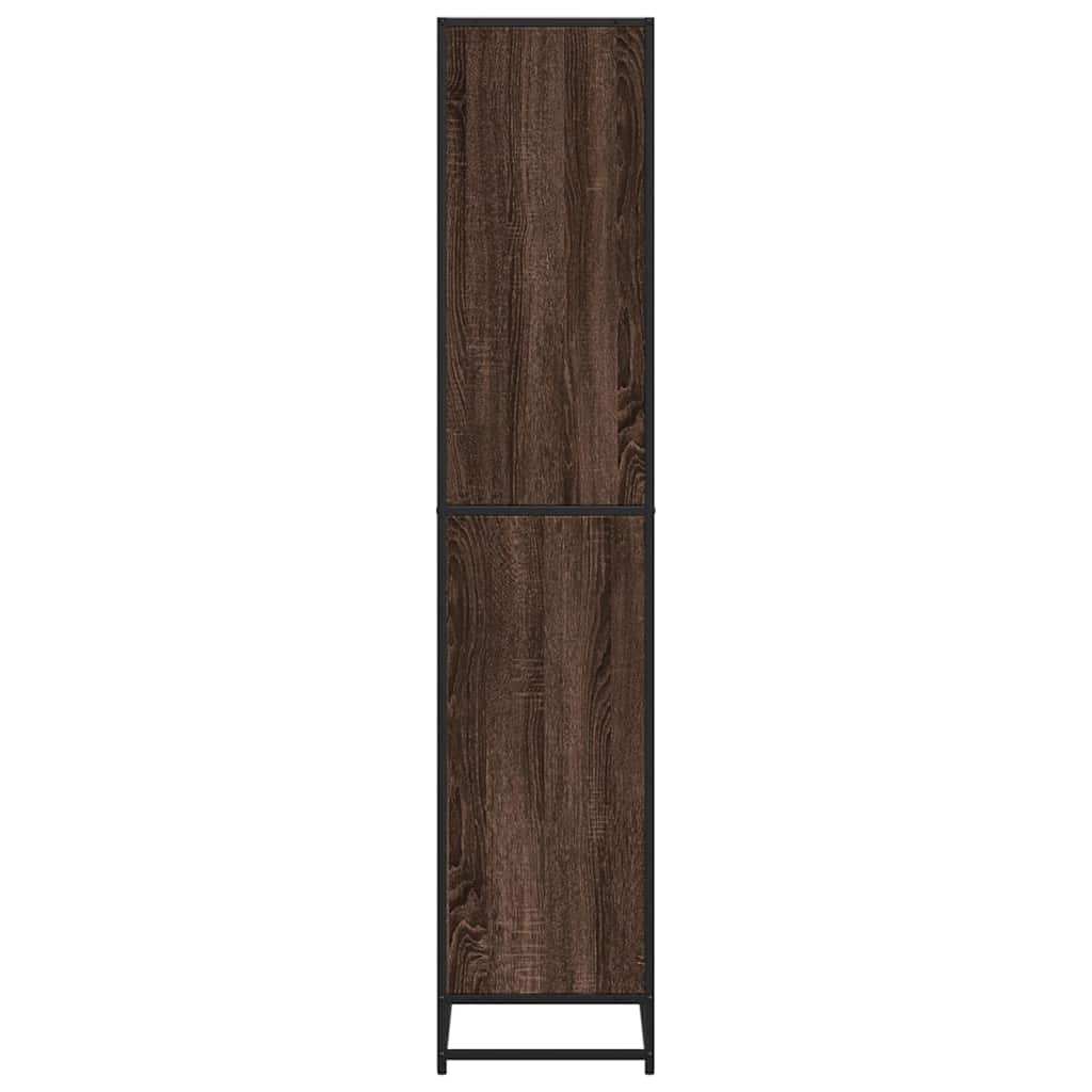 Bookcase Brown Oak 60x35x170,5 cm Engineered Wood