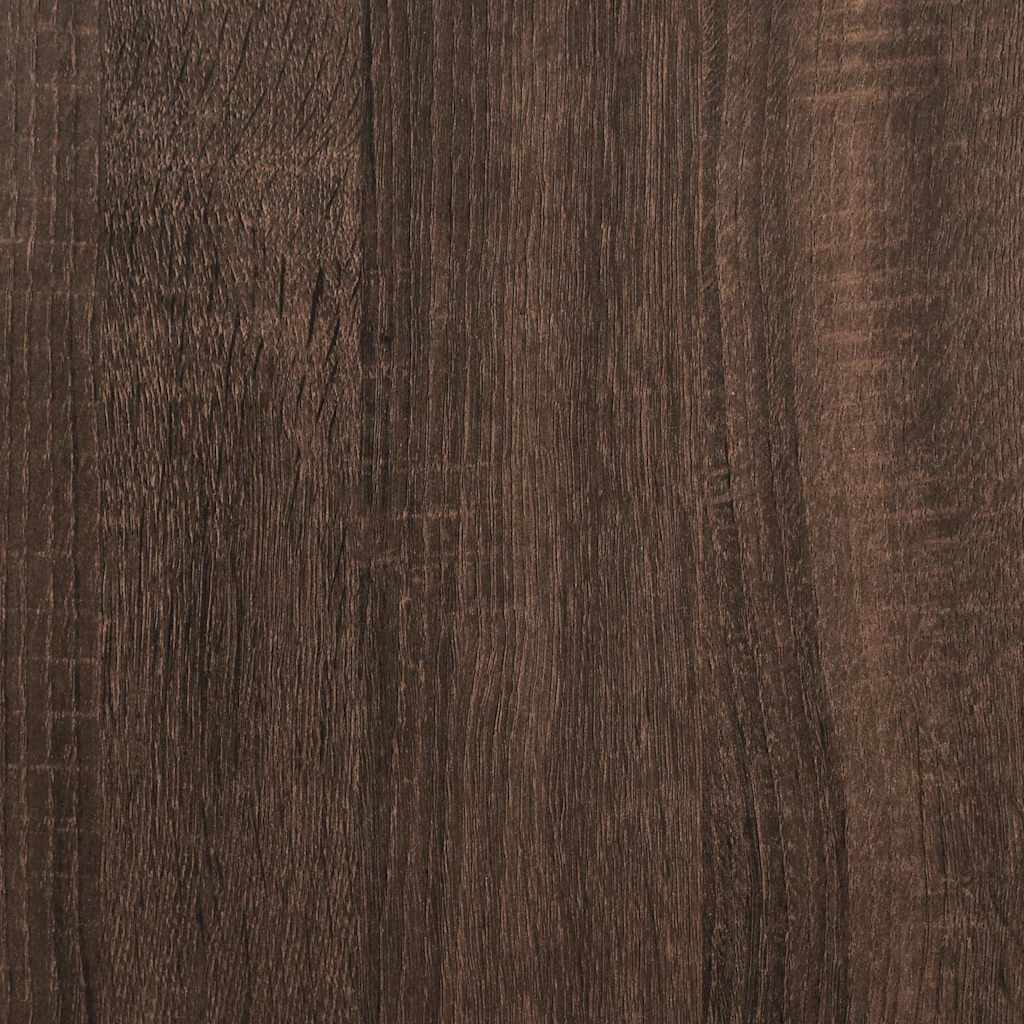 Bookcase Brown Oak 60x35x170,5 cm Engineered Wood