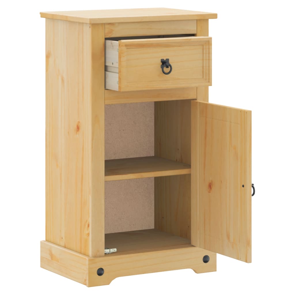 Bathroom Cabinet "Corona" 45x33x80 cm Solid Wood Pine
