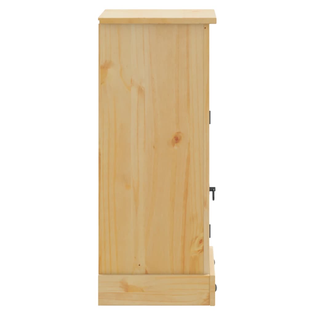 Bathroom Cabinet "Corona" 45x33x80 cm Solid Wood Pine