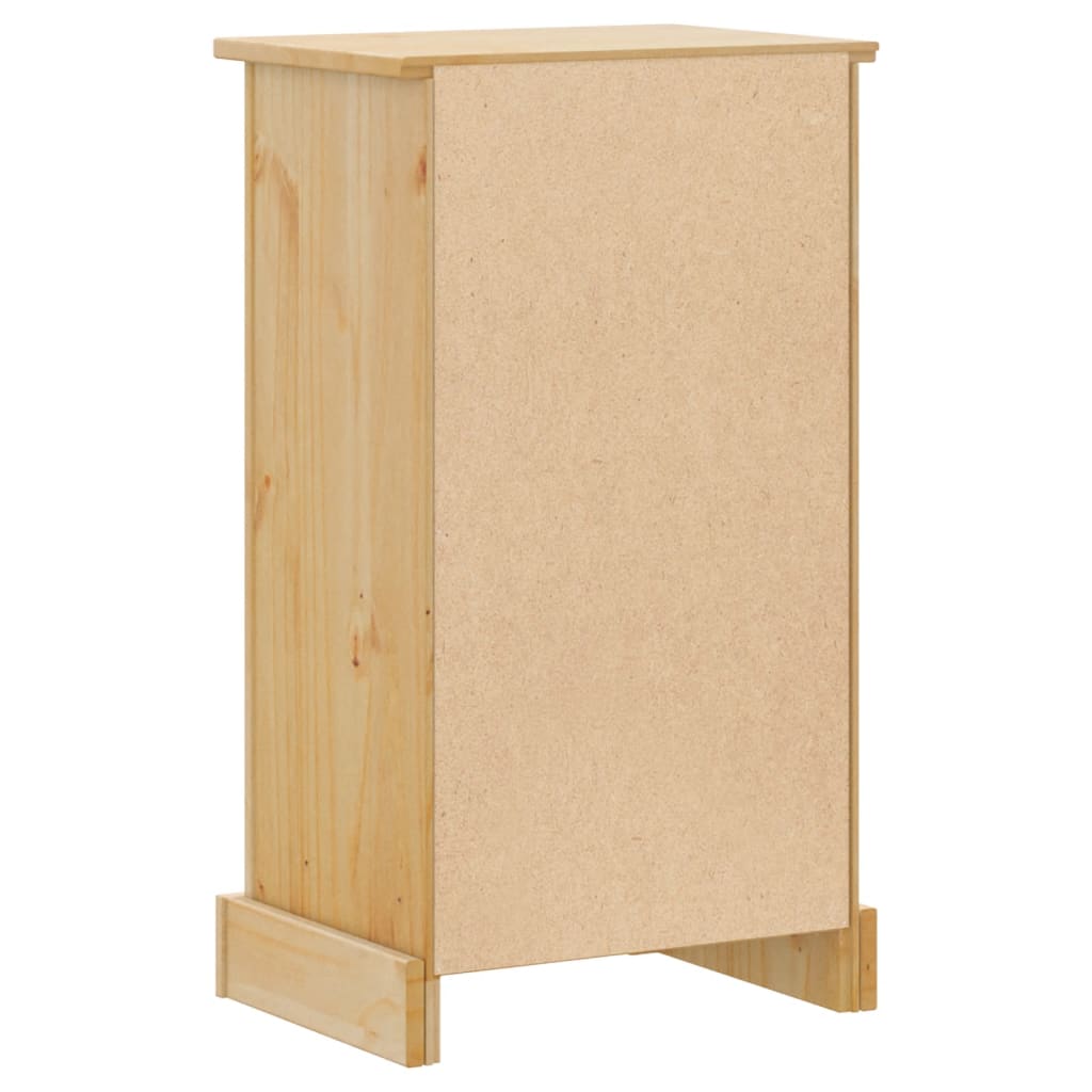 Bathroom Cabinet "Corona" 45x33x80 cm Solid Wood Pine