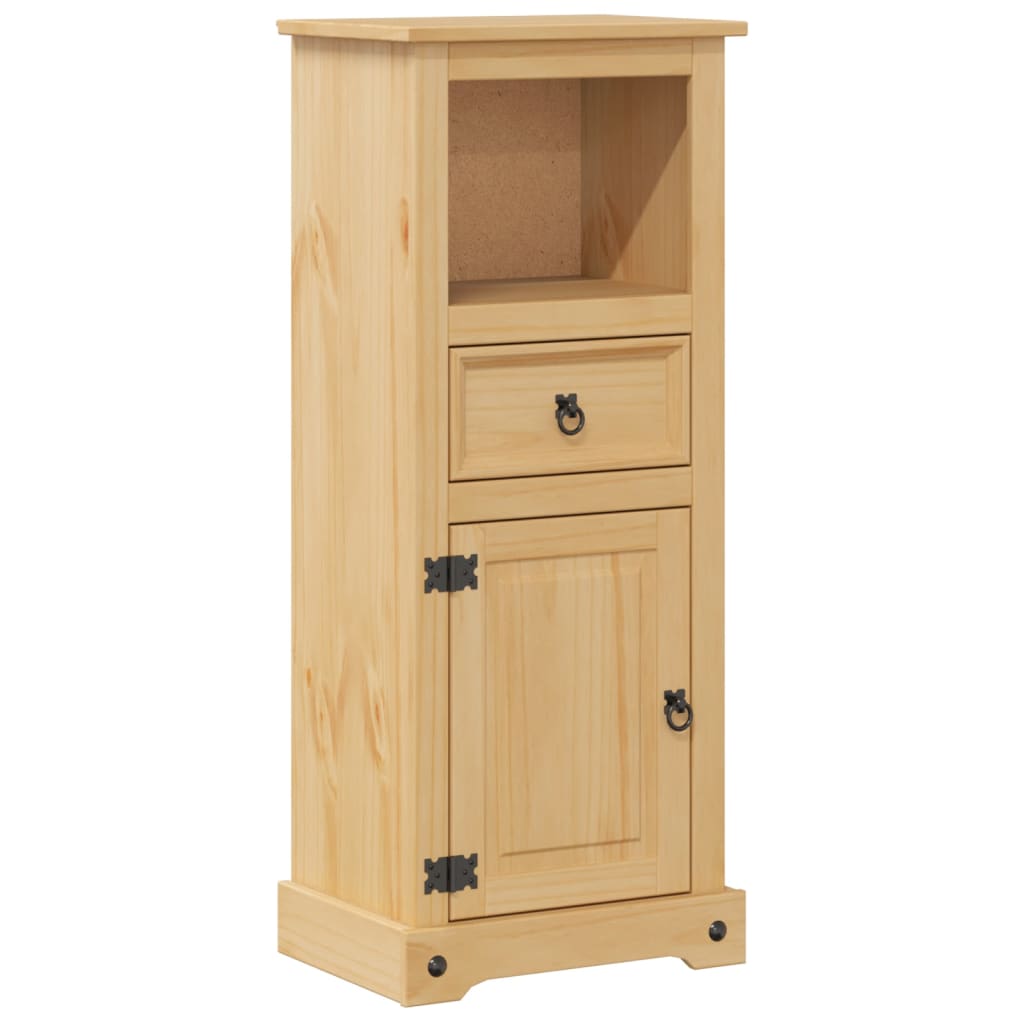 Bathroom Cabinet "Corona" 45x33x110 cm Solid Wood Pine