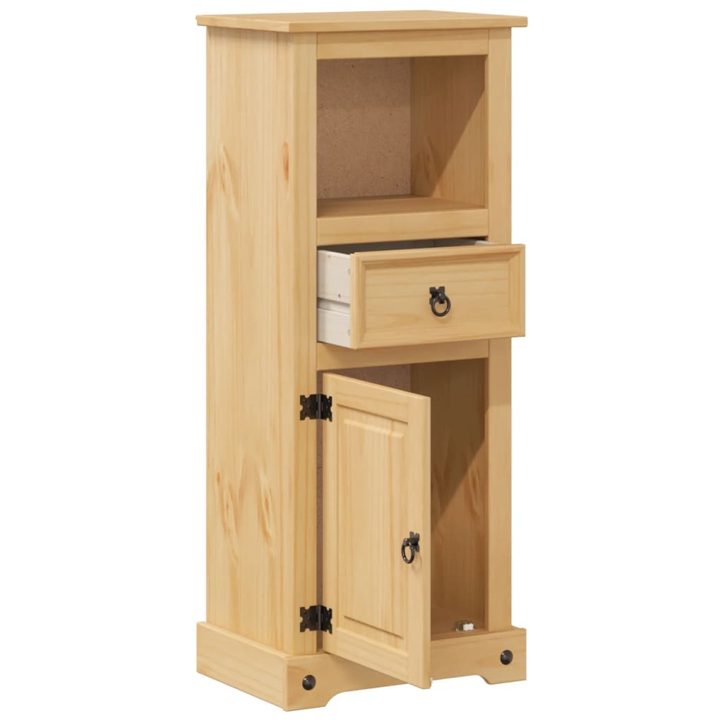 Bathroom Cabinet "Corona" 45x33x110 cm Solid Wood Pine