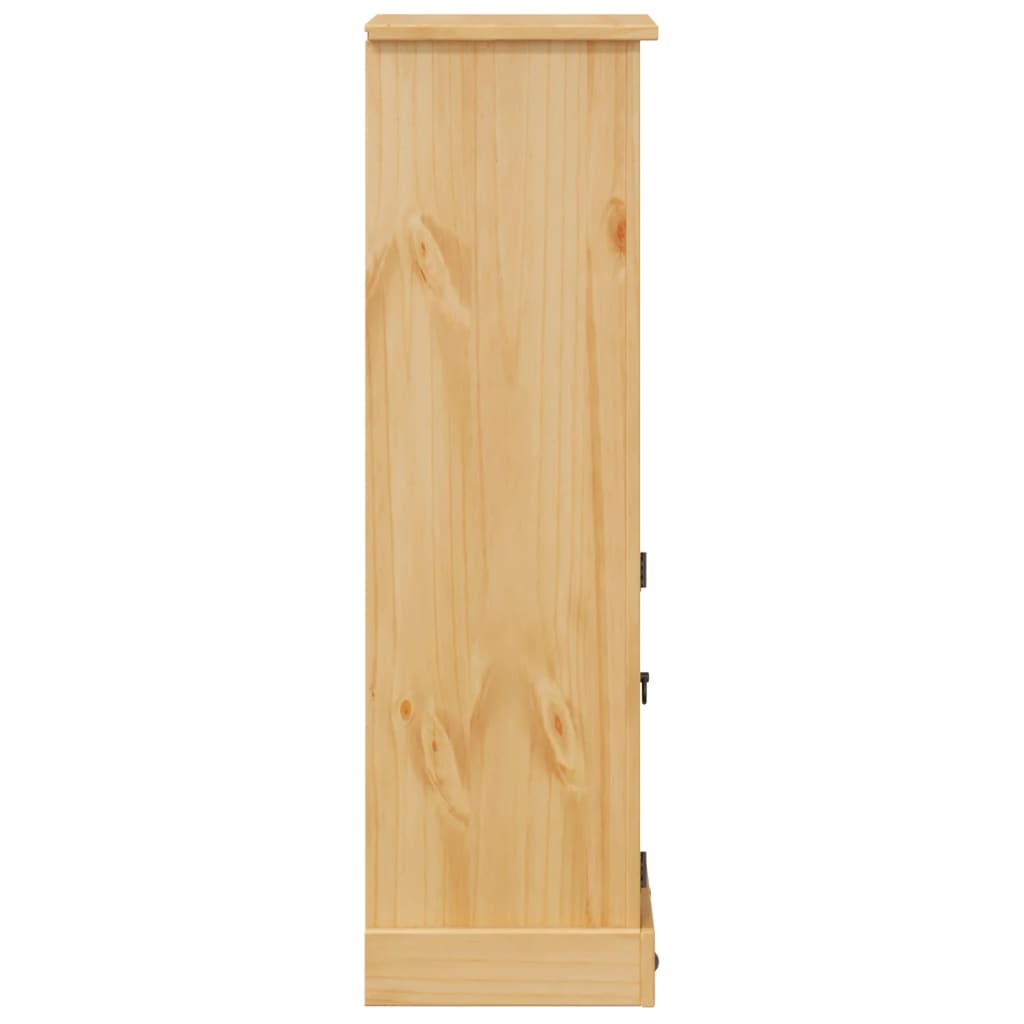 Bathroom Cabinet "Corona" 45x33x110 cm Solid Wood Pine