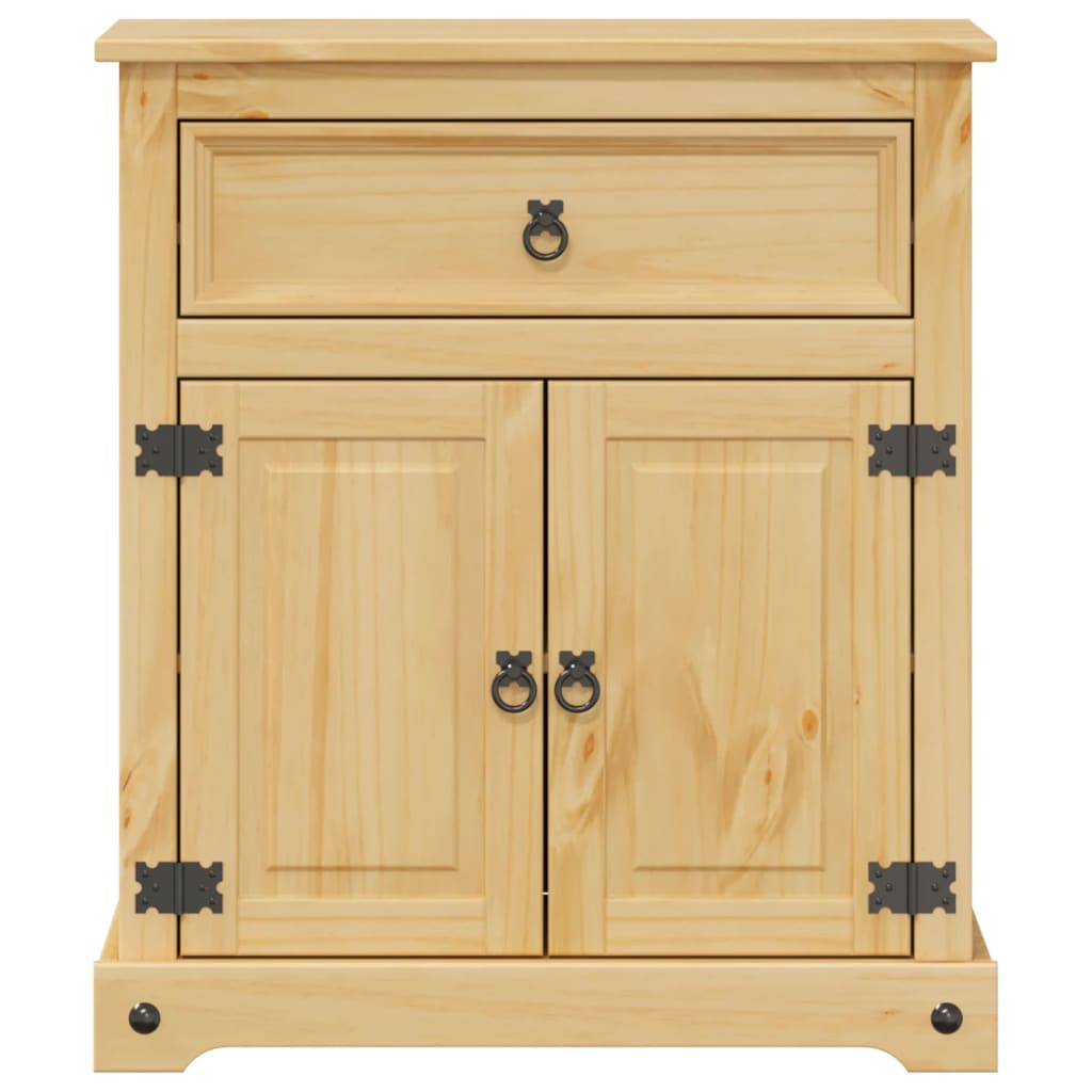 Bathroom Cabinet "Corona" 70x33x80 cm Solid Wood Pine