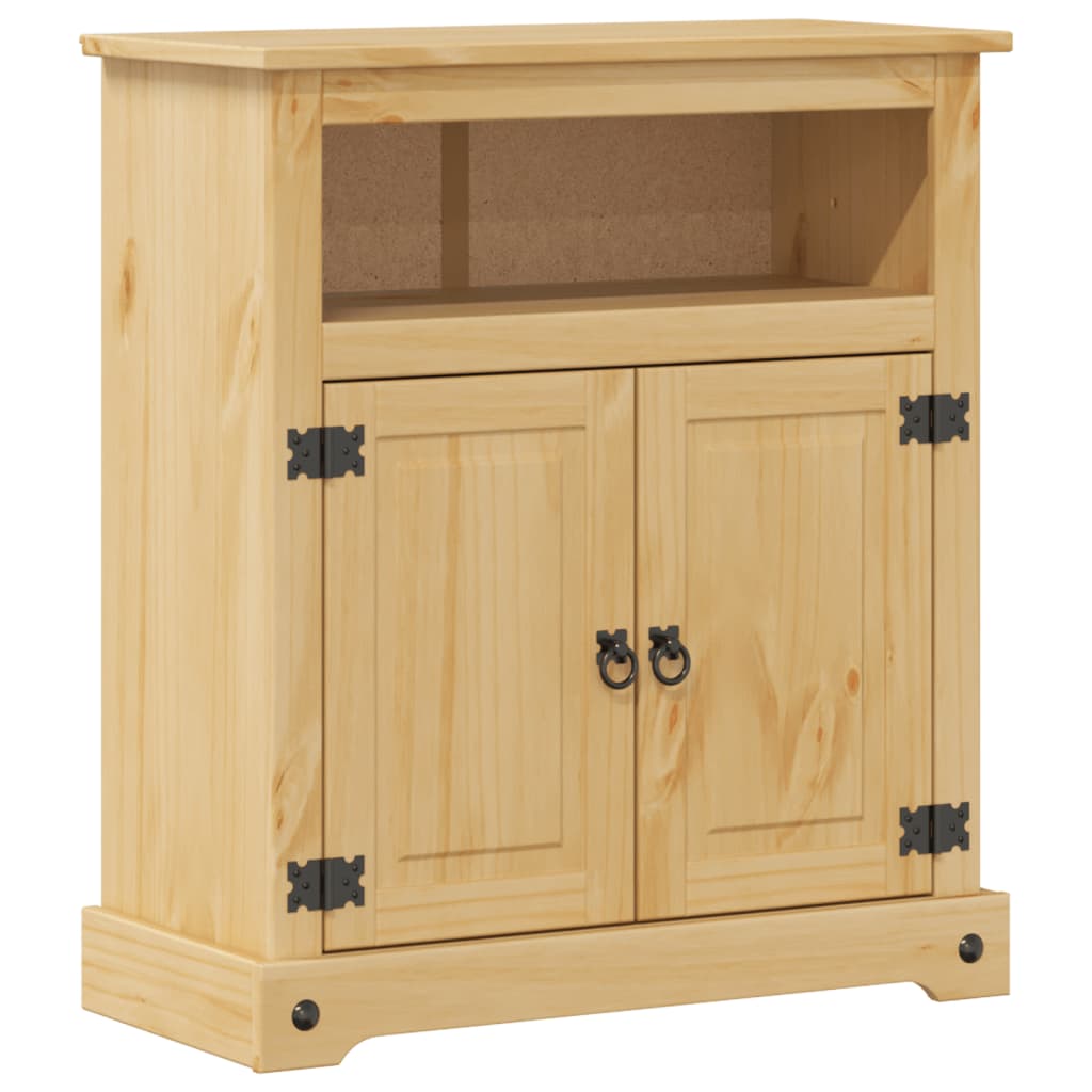 Bathroom Cabinet "Corona" 70x33x80 cm Solid Wood Pine