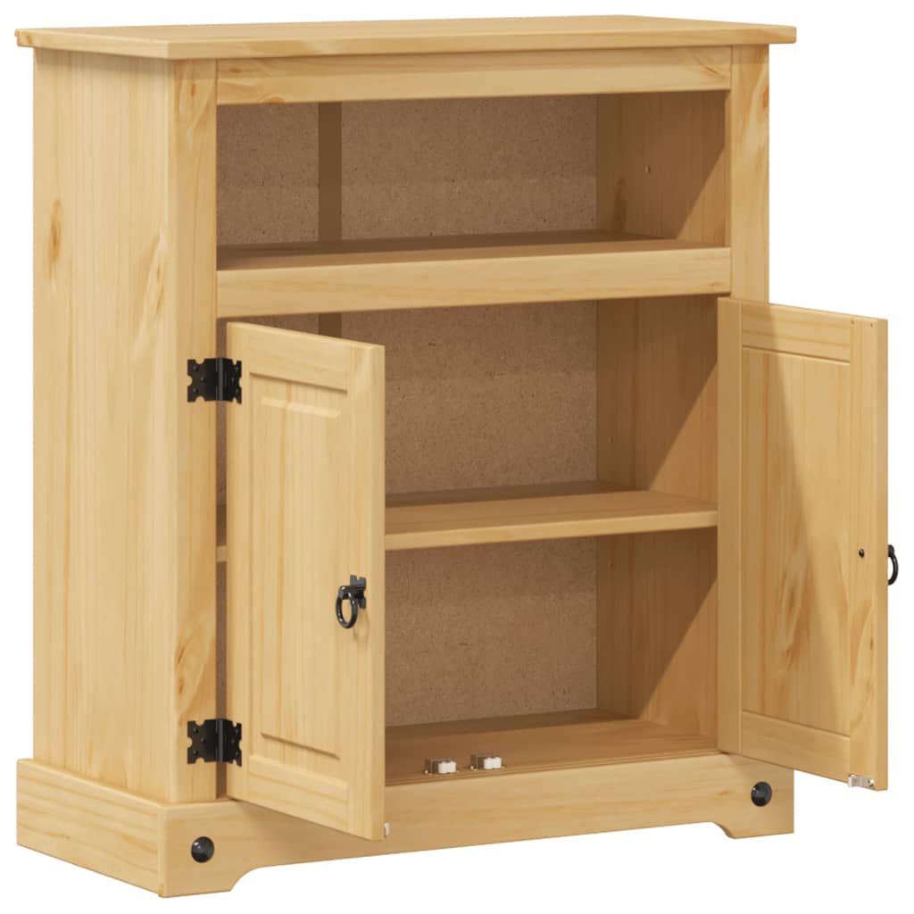 Bathroom Cabinet "Corona" 70x33x80 cm Solid Wood Pine