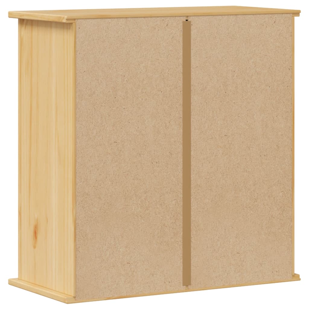 Bathroom Wall Cabinet "Corona" 70x33x71,5 cm Solid Wood Pine