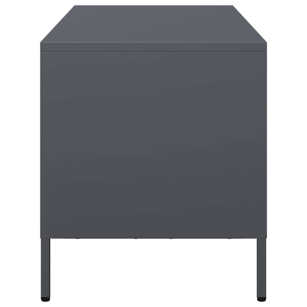TV Cabinet Anthracite 101,5x39x43,5 cm Cold-rolled Steel