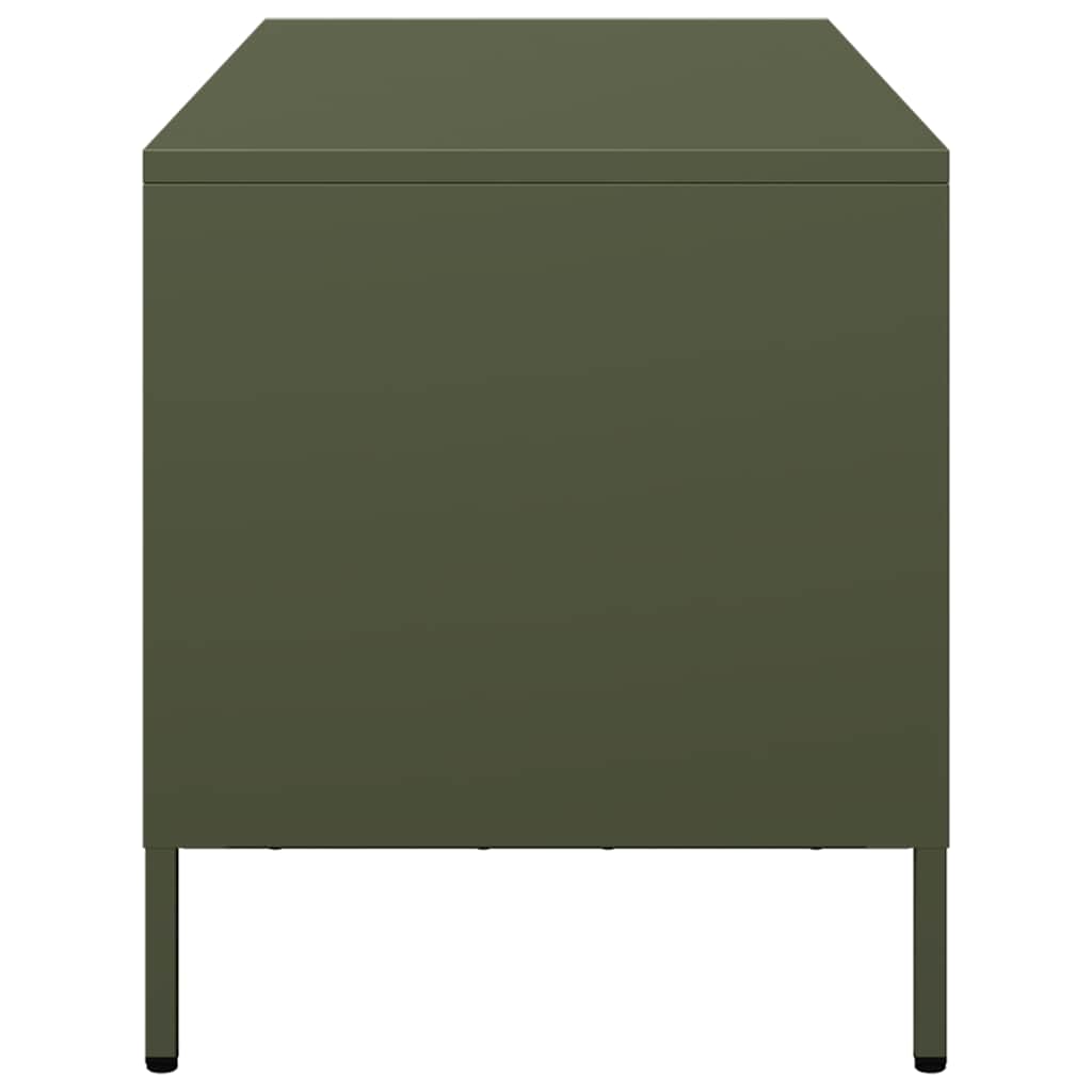 TV Cabinet Olive Green 101.5x39x43.5 cm Cold-rolled Steel