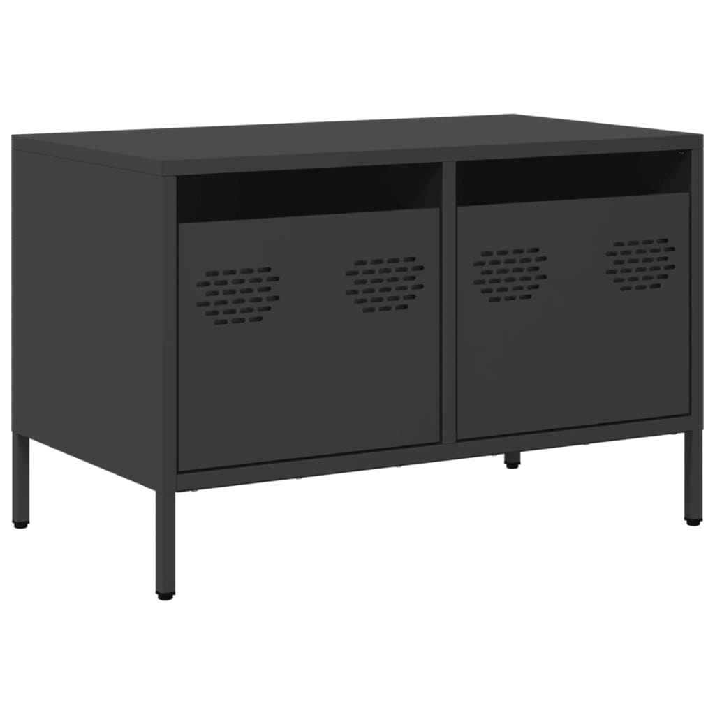 TV Cabinet Black 68x39x43,5 cm Cold-rolled Steel