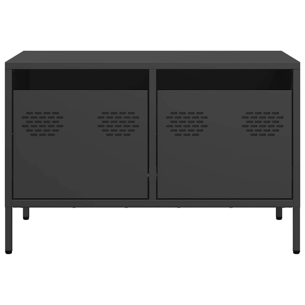 TV Cabinet Black 68x39x43,5 cm Cold-rolled Steel