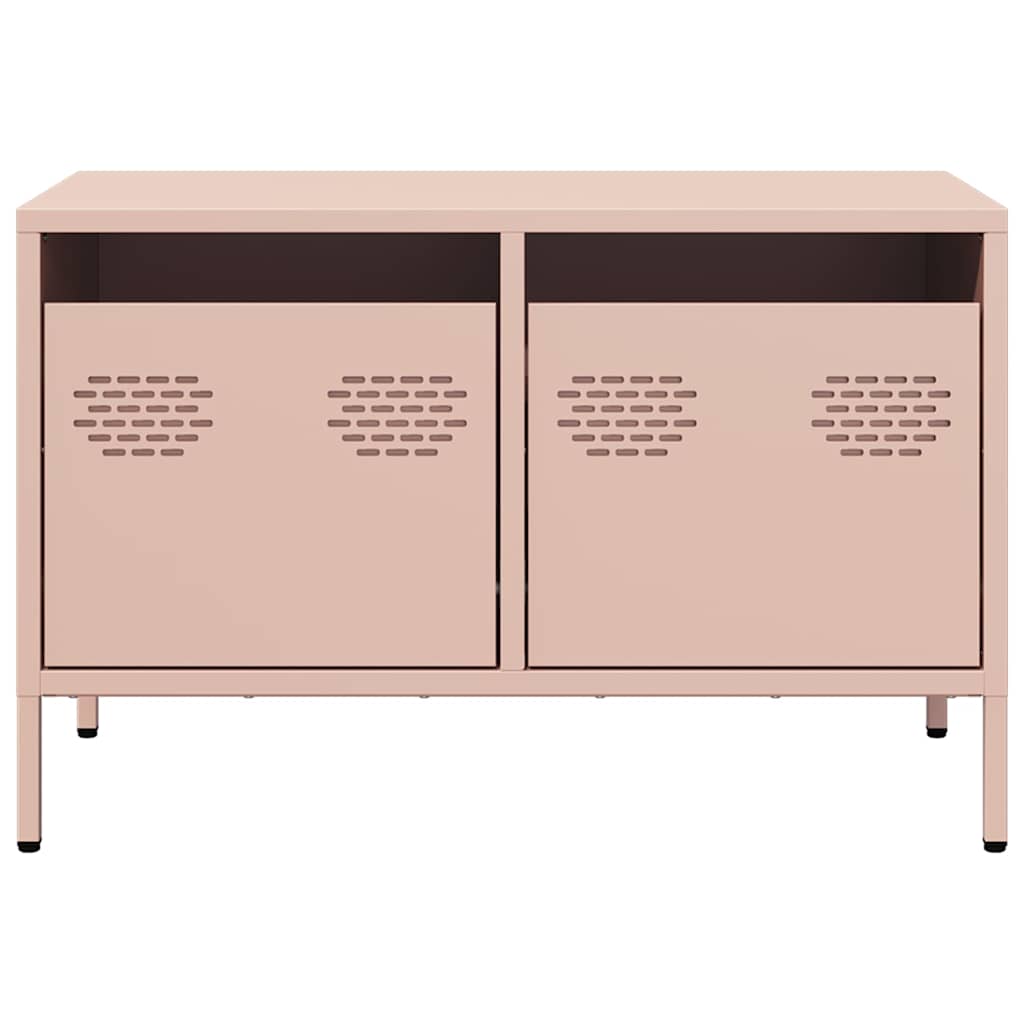 TV Cabinet Pink 68x39x43,5 cm Cold-rolled Steel