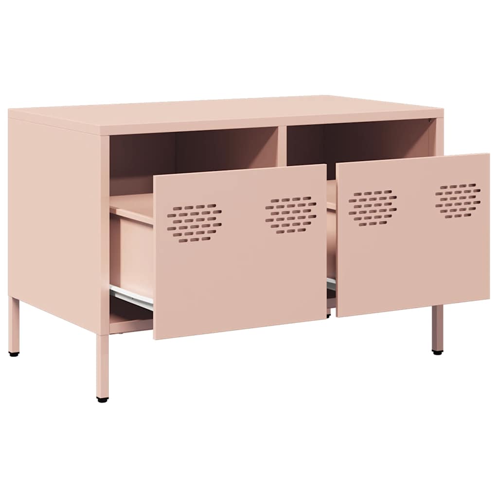 TV Cabinet Pink 68x39x43,5 cm Cold-rolled Steel