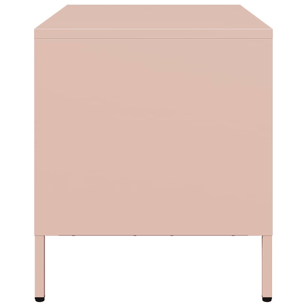 TV Cabinet Pink 68x39x43,5 cm Cold-rolled Steel