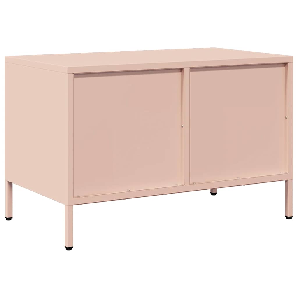 TV Cabinet Pink 68x39x43,5 cm Cold-rolled Steel