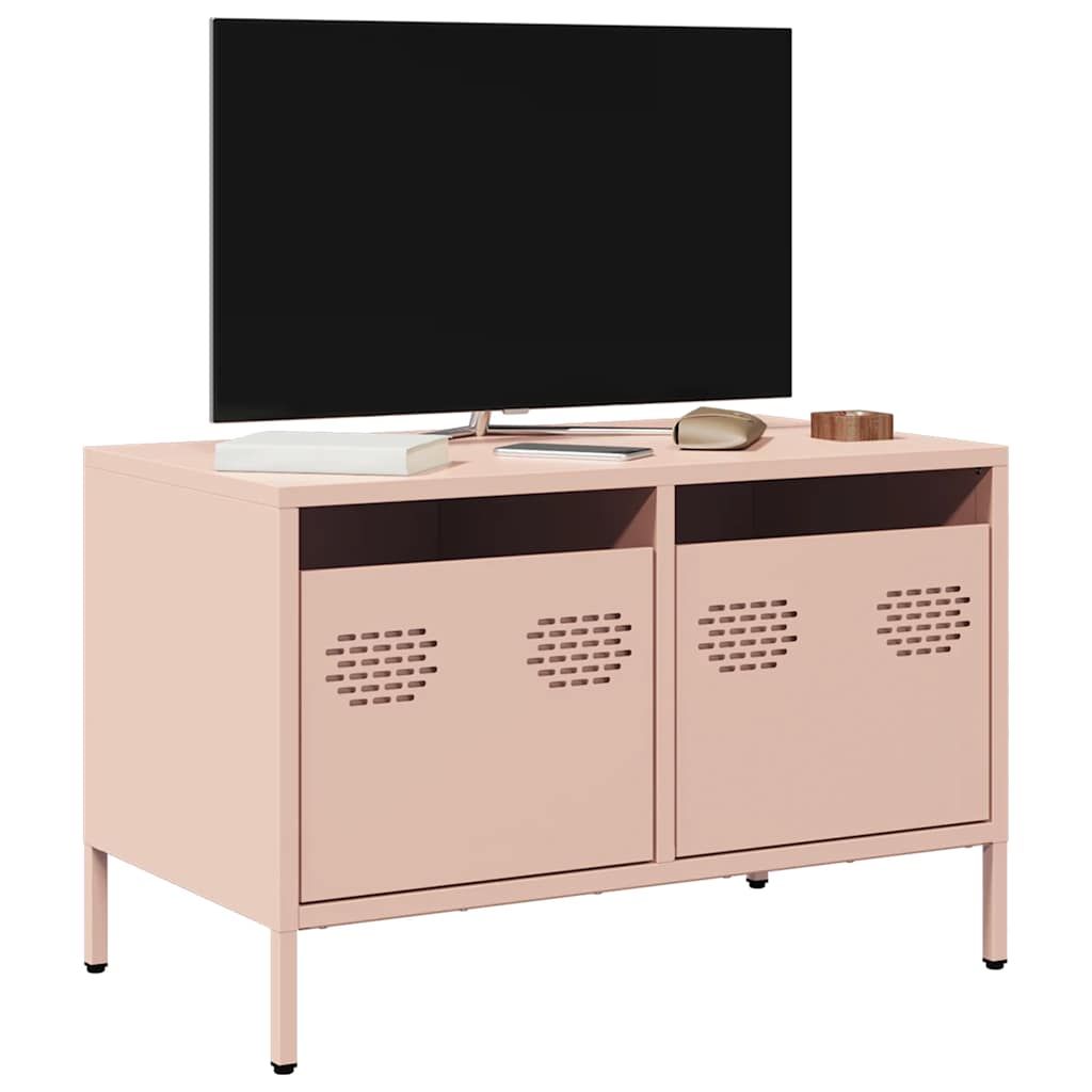 TV Cabinet Pink 68x39x43,5 cm Cold-rolled Steel