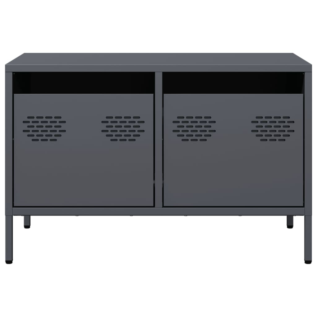 TV Cabinet Anthracite 68x39x43,5 cm Cold-rolled Steel